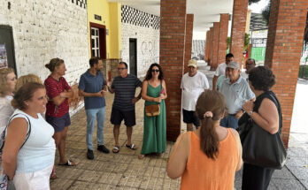 COMPROMISO CUMPLIDO CON LOS VECINOS DE LA PLAZA DE LA CHIMENEA CON EL CERRAMIENTO DE LA ZONA